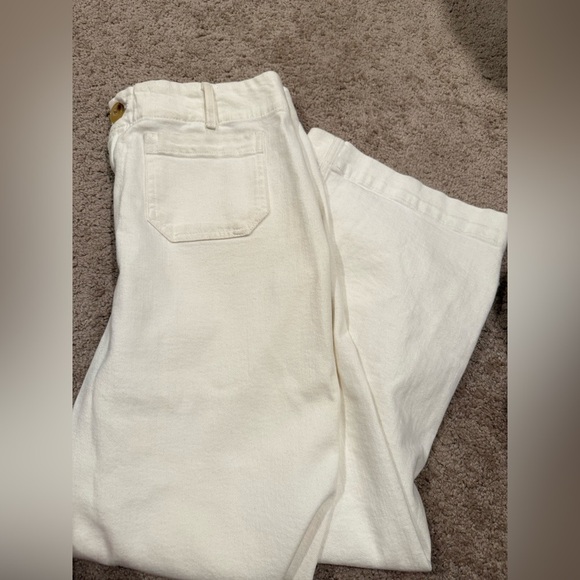Pilcro Pants - Size 31 White Pilcro Jeans High Rise Cropped